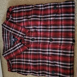 NWT Polo by Ralph Lauren Red Plaid Flannel Button Down Sz XL